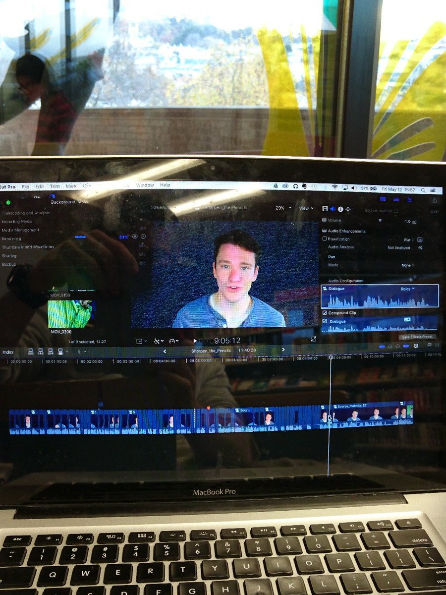 thepolymath1's tweet image. Episode 2 is under way, chugging along I now have all the files in place, time works work some magic. #moviemagic #VideoEditing #thepolymath