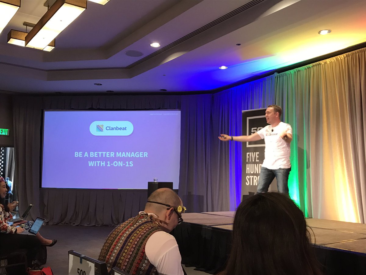 ApptologyCEO's tweet image. .@ClanbeatApp feedback tool for managers #500strong #Batch20 #startupgrind #startup