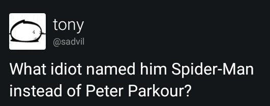 Peter Parker (@itsspidernotbug) on Twitter photo 