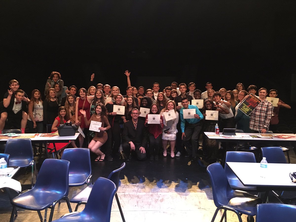 DramaLOHS's tweet photo. Such a great group of young people I am blessed to work with every day! LOHS Theatre. The best place to "work". Another wonderful night! https://t.co/HBDFAt5Jmo