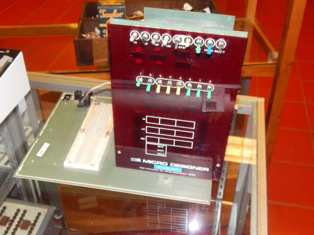 Apple1computer's tweet photo. Jon Titus designed some great microcomputers during the 70's for teaching and engineering development.

https://t.co/5jEK8FFZxU https://t.co/4nso0s3OPO