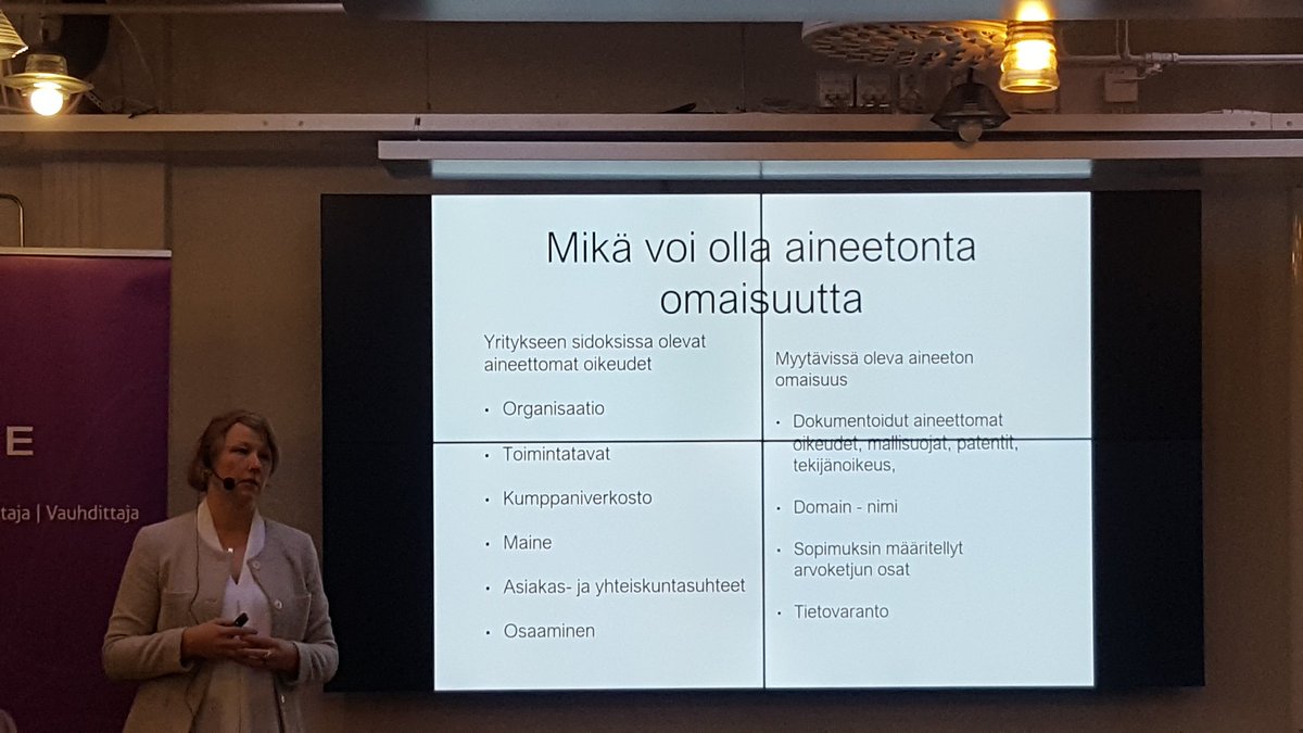 tiekery's tweet photo. Aineetonta omaisuutta on hyvin monenlaista. @amickelsson #AamuAreena #lisensointi https://t.co/FarNJ5Ihpz