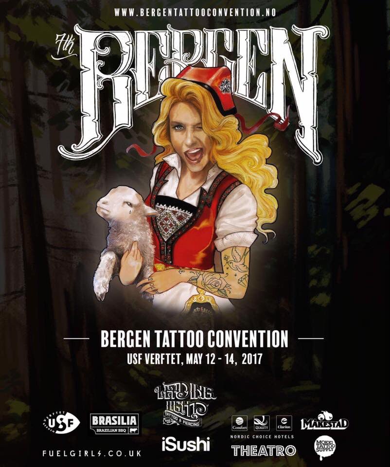 AnnGrini's tweet photo. Today is the day! Bergen Tattoo Convention is being held at USF Verftet today at 6 pm. Come join us! #bergentattooconvention https://t.co/gQJ1h1mveK