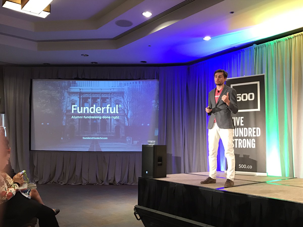 ApptologyCEO's tweet image. .@itsfunderful alumni fundraising platform #500strong #Batch20 #startupgrind #startup