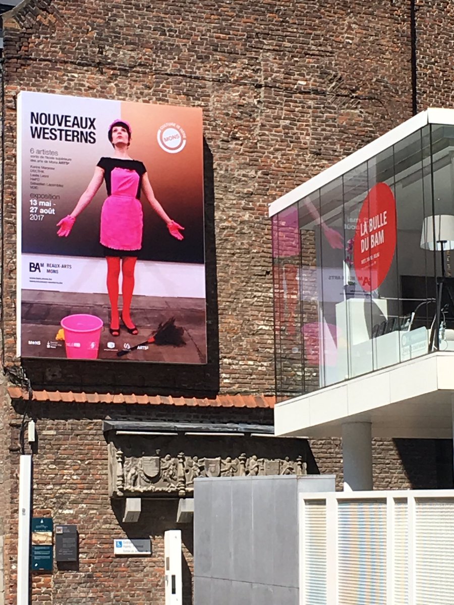 SavineMoucheron's tweet photo. Rdv ce soir au #Bam pr vernissage de #NouveauxWesterns! 1expo du @MonsPolemuseal et @artsaucarre puis lancement du #SummerBam au #Rooftop https://t.co/JmWDD9mf4Q