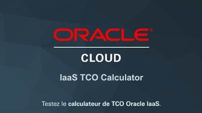 plemartret's tweet photo. Testez le calculateur de TCO #Oracle #IaaS. Migration dans le Cloud doit être synonyme d’économies. #migrationcloud https://t.co/KaKMPEa9zi https://t.co/8qU2UcESDG