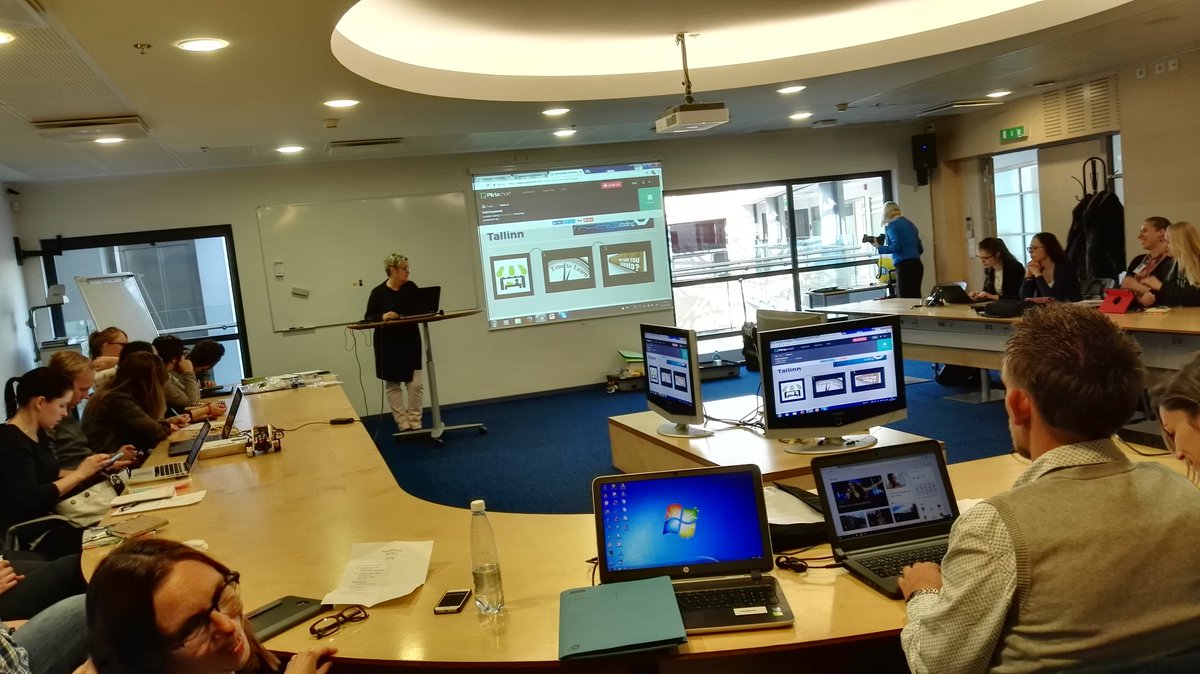 sofiedecupere's tweet photo. Last day #taccle 3, presentations of the participants https://t.co/UzlxGwk6dX