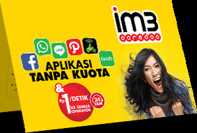 Saungandroid's tweet image. Buat cek kuota Apps Sehari Hari Tanpa Kuota bisa dilakukan di aplikasi myIM3 atau melalui sms kirim &quot;Usage&quot; ke 363.
#AppsdanRP1
#TanpaKuota