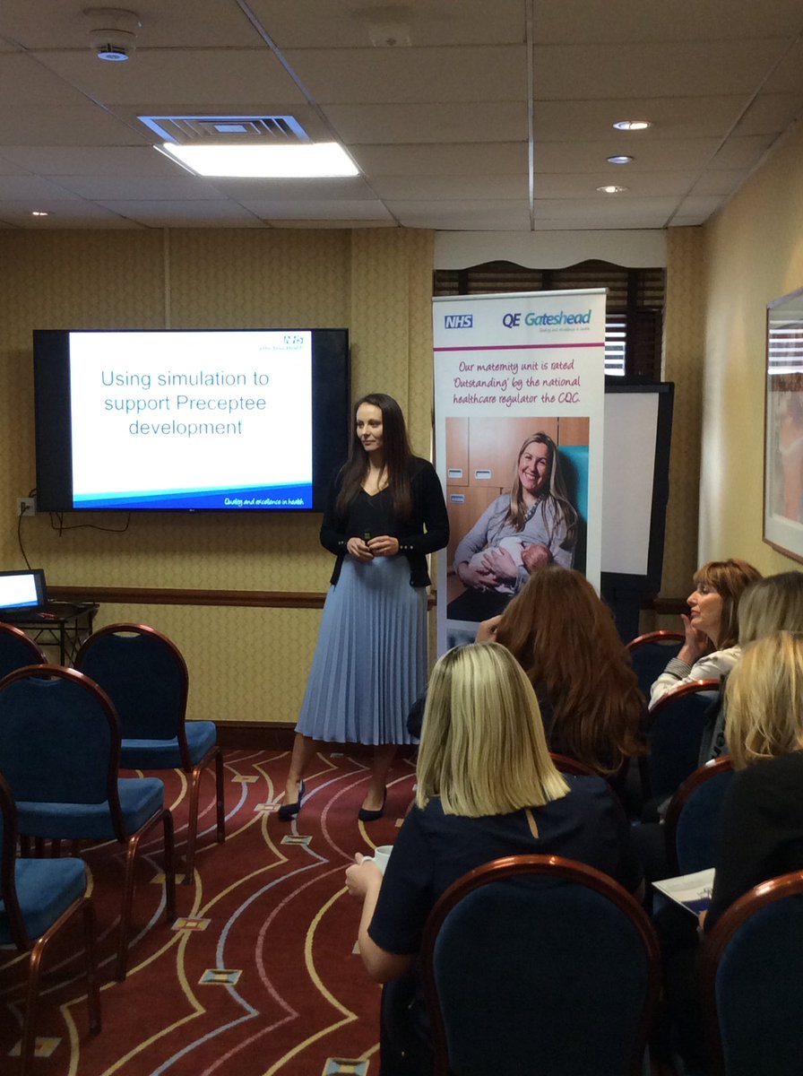 Simman QE Gateshead (@simmanqe) on Twitter photo #QENandMConf Mrs Calladine winging it without me #QENandMConf Mrs Calladine winging it without me