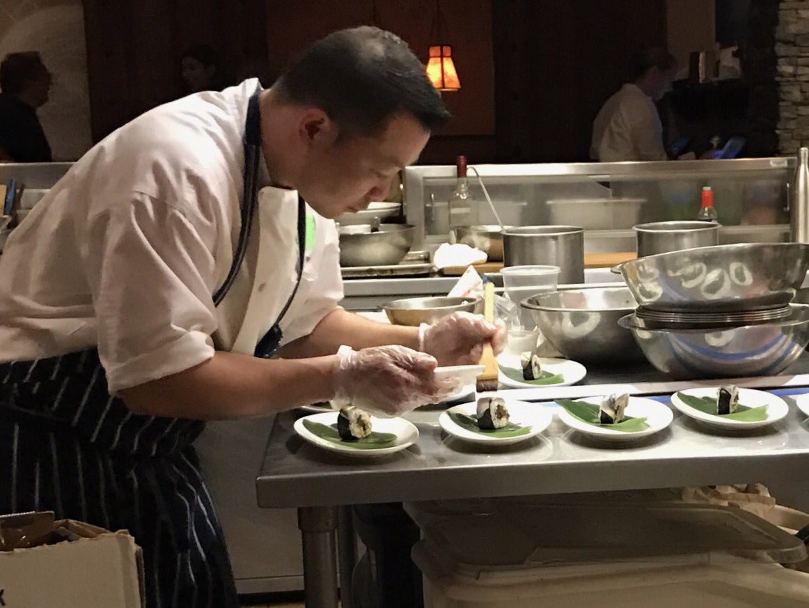 SeizeTheWeekday's tweet image. Omakase at @NextDoorWegmans. Every Thursday, a creative 6-course tasting menu is presented by a featured chef. Last nights was legendary.