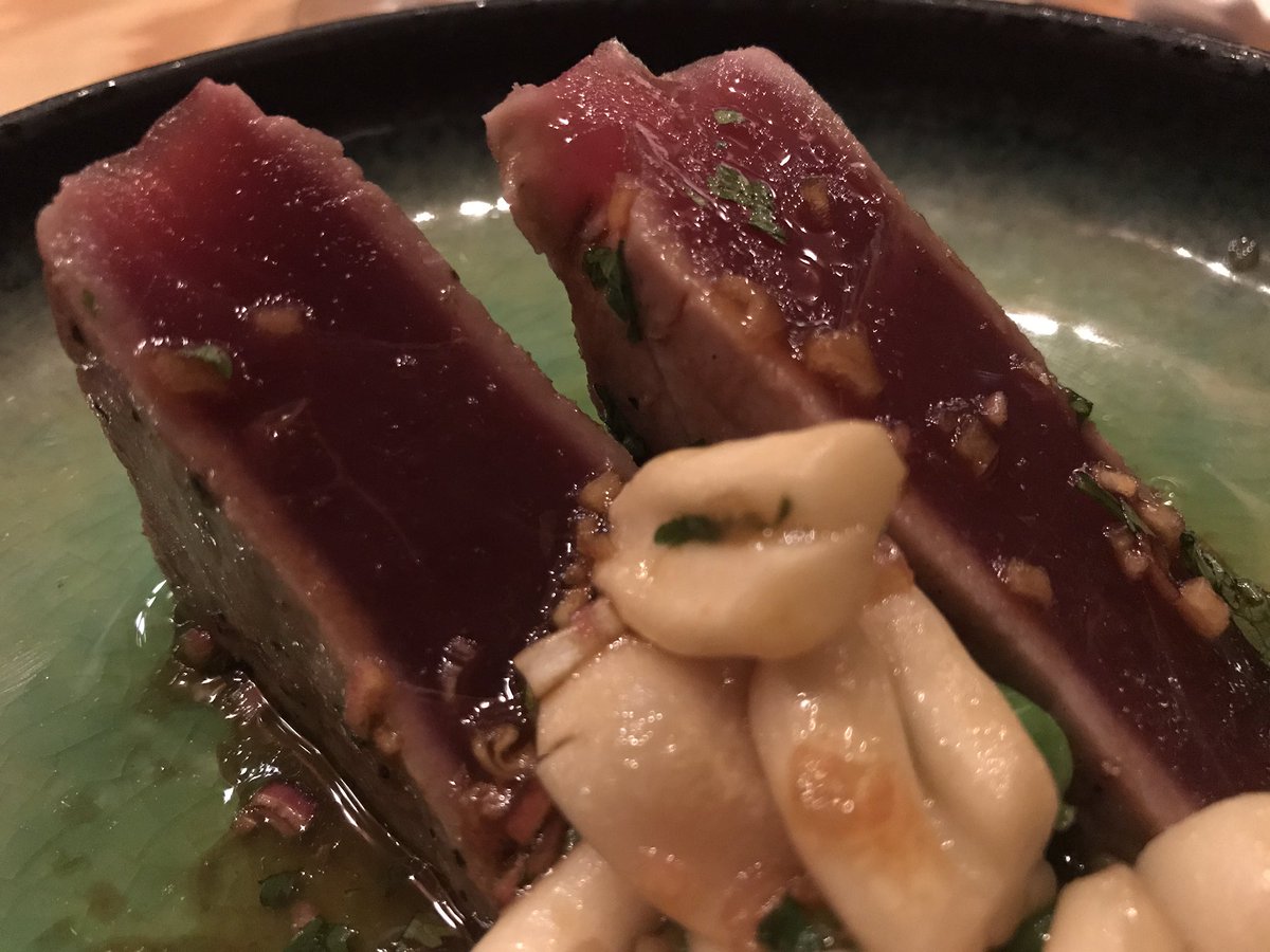 SeizeTheWeekday's tweet image. Omakase at @NextDoorWegmans. Every Thursday, a creative 6-course tasting menu is presented by a featured chef. Last nights was legendary.