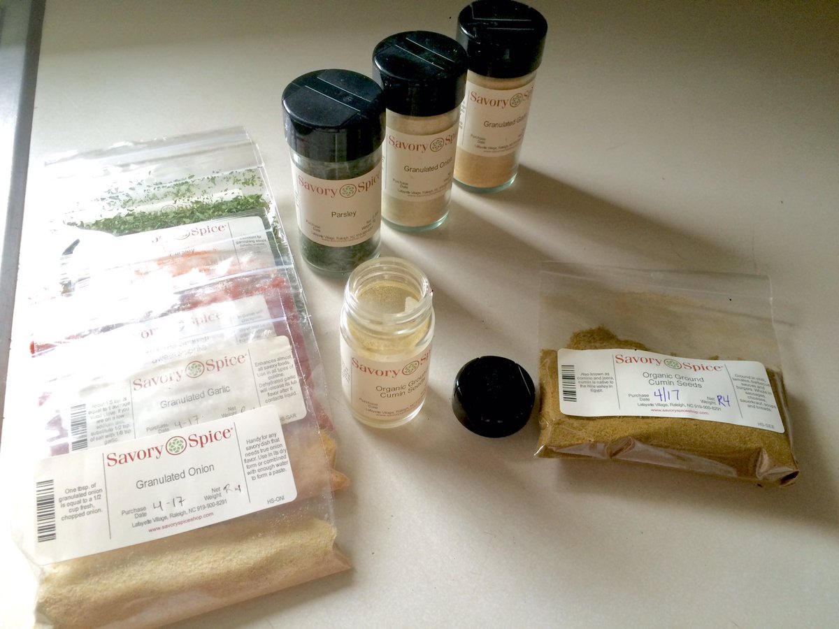 theColonyShop's tweet photo. There is something so satisfying about refilling my @SavorySpiceShop spices! Smoked Paprika on everything please😍 https://t.co/teEjja5PCO