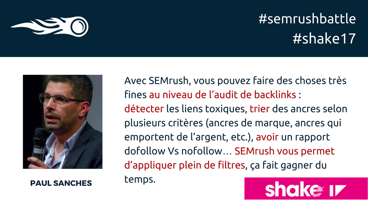 dimitrimunzer's tweet photo. Les top astuces/phrases de Seoblackout de la SEMrush #SEOBattle !
RT pour ne pas perdre !
#shake17 #SEMrushbattle https://t.co/fwFrseGPC3