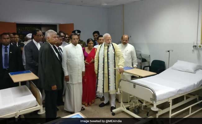 Sri Lankan President thanks PM Modi for gifting Dickoya hospital