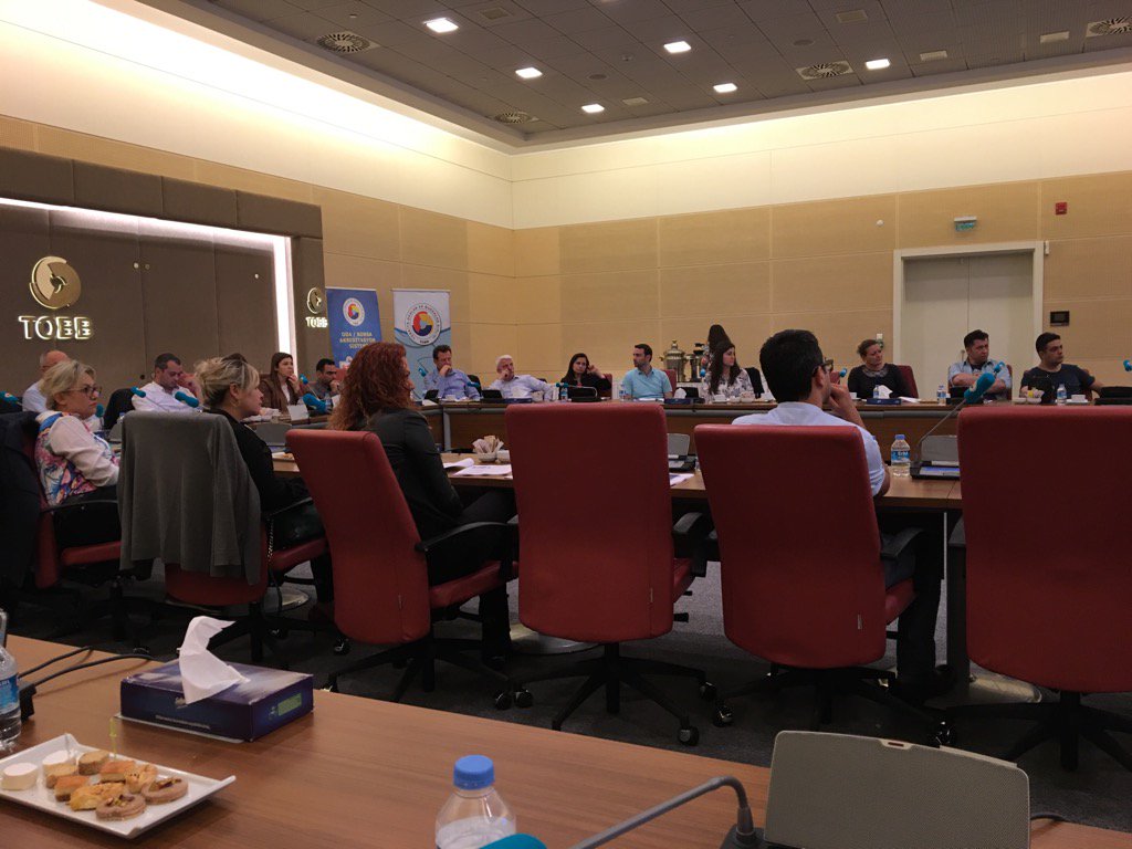 5. ve 7. dönem akredite oda/borsaları ISO 9001 Revizyonu eğitimi için TOBB'da ağırladık.