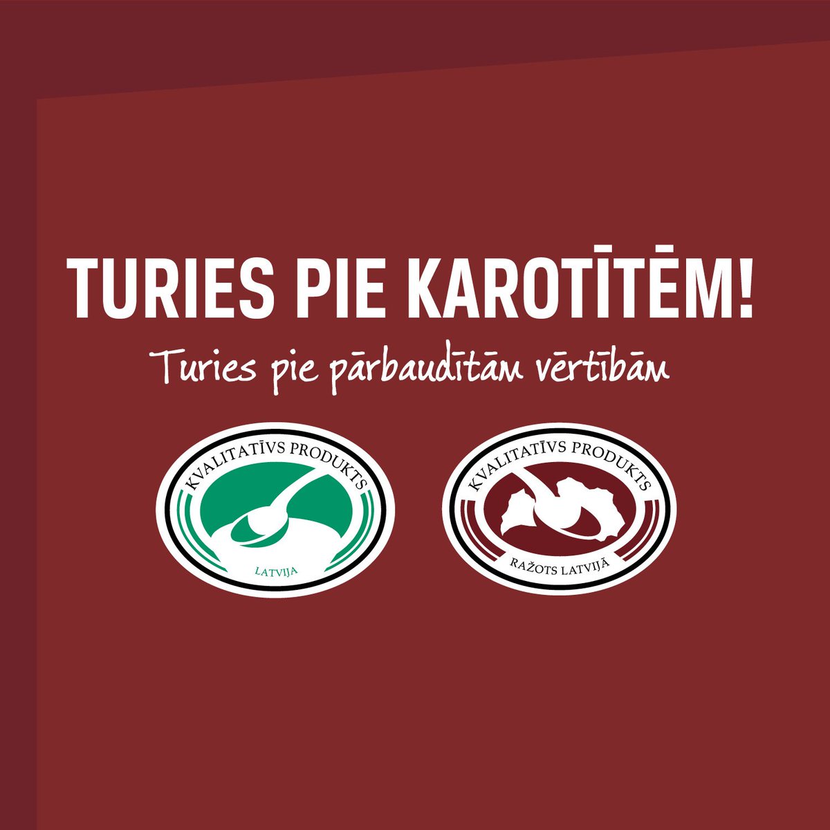 Vairāki uzņēmumi papildinājuši savu Karotīšu produktu klāstu. Piemēram, maiznīca Flora, Fazer Latvija un Orkla Confectionery & Snacks https://t.co/mQAeMdJprc
