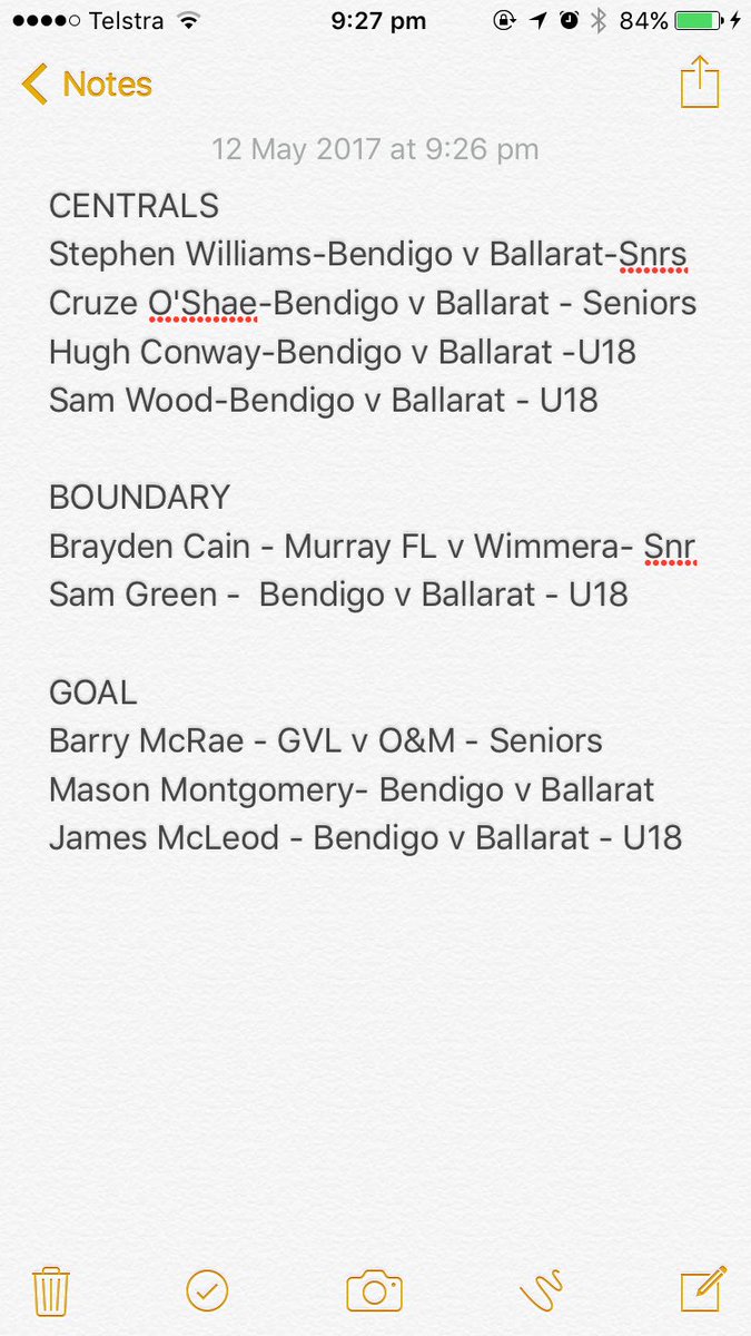 We Congratulate and wish the best of luck to 9 of our GVFUA members in tomorrow's #AFLVChamps match see below who they are