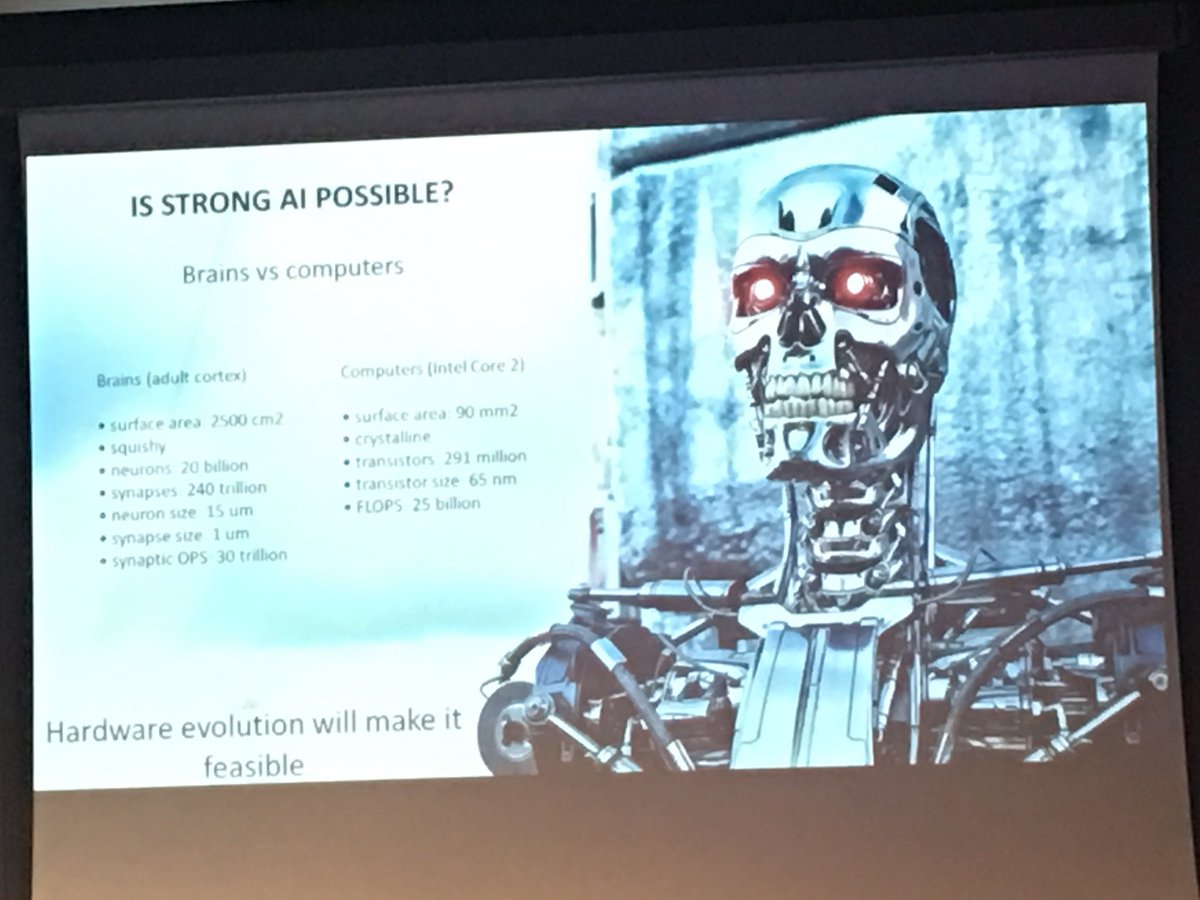 angelsopena's tweet photo. Comparación de cerebro humano vs máquinas #uxsp https://t.co/AEf3JjUhWz