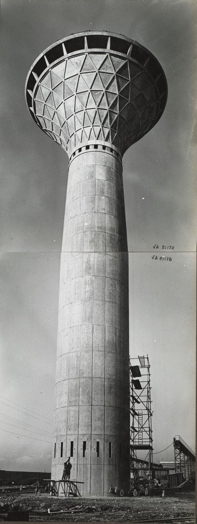 FotoGaceta's tweet photo. https://t.co/3wwZHs9tnC architectureofdoom:

  Water tower, Fiat factory, Turin, Pier Luigi Nervi, 1961-62 https://t.co/2C4jrTay7s