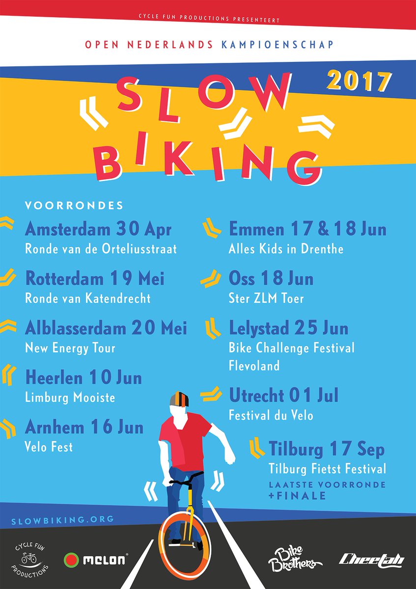 cycle_fun's tweet photo. 20 mei (12-16 uur) voorronde Open NK Slowbiking 2017  @GemAlblasserdam tijdens @NewEnergyTour @Alblassernieuws @RTV_Rijnmond @RijnmondSport https://t.co/QYLK7l0ZYQ