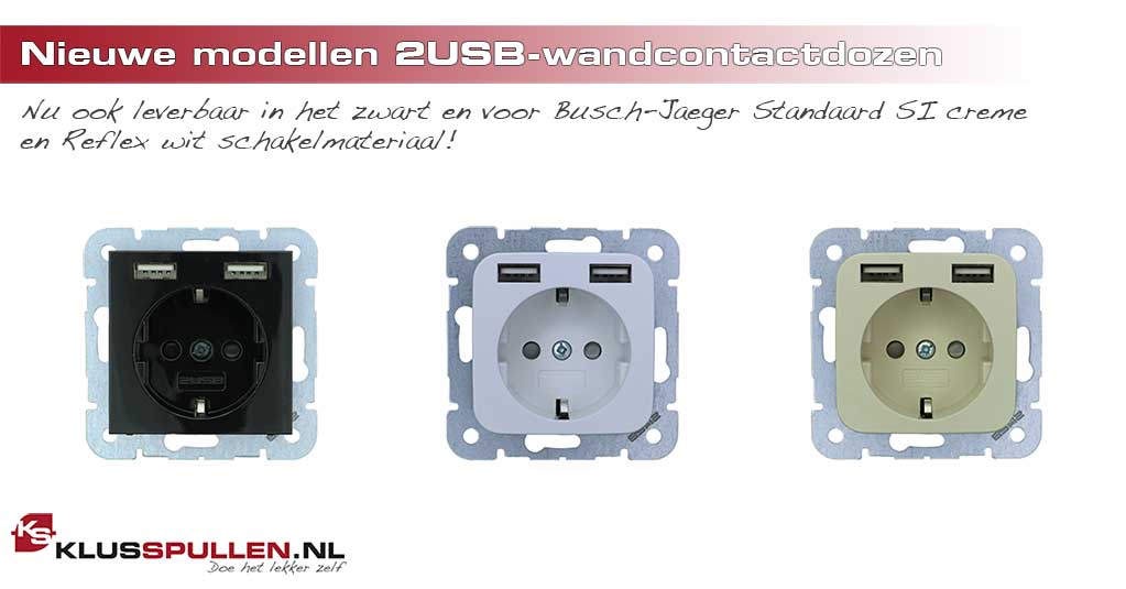 Ontdek de nieuwe modellen 2USB #USB wandcontactdozen. Nu voor nog meer merken, series en kleuren #schakelmateriaal:

klusspullen.nl/p/396/nieuwe-m…