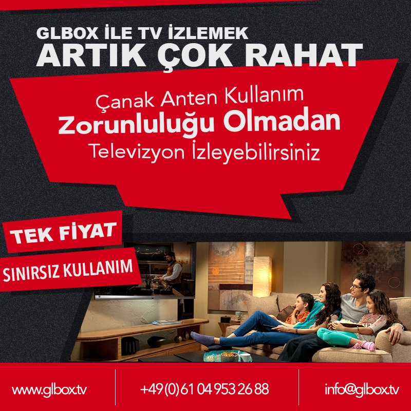glboxtv's tweet photo. GLBOX ile sınırsız Türkçe TV izlemek ister misiniz?
O halde detaylı bilgi için 👉 https://t.co/s46boxIyxI 👈
#GLBOX #Iptv #Türkçe #Avrupa https://t.co/cO6GuAmqRv