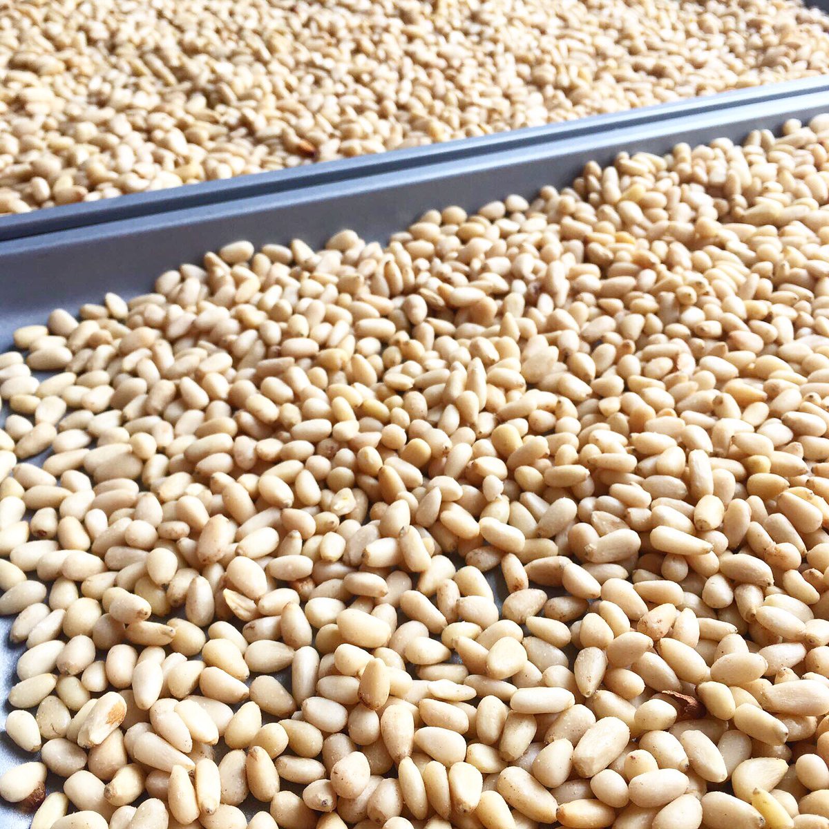 Let's get these pine nuts roasting!

#brownie #brownielife #chocolate #cake #chocoholic #baking #bakerslife #food #barista #cafeculture