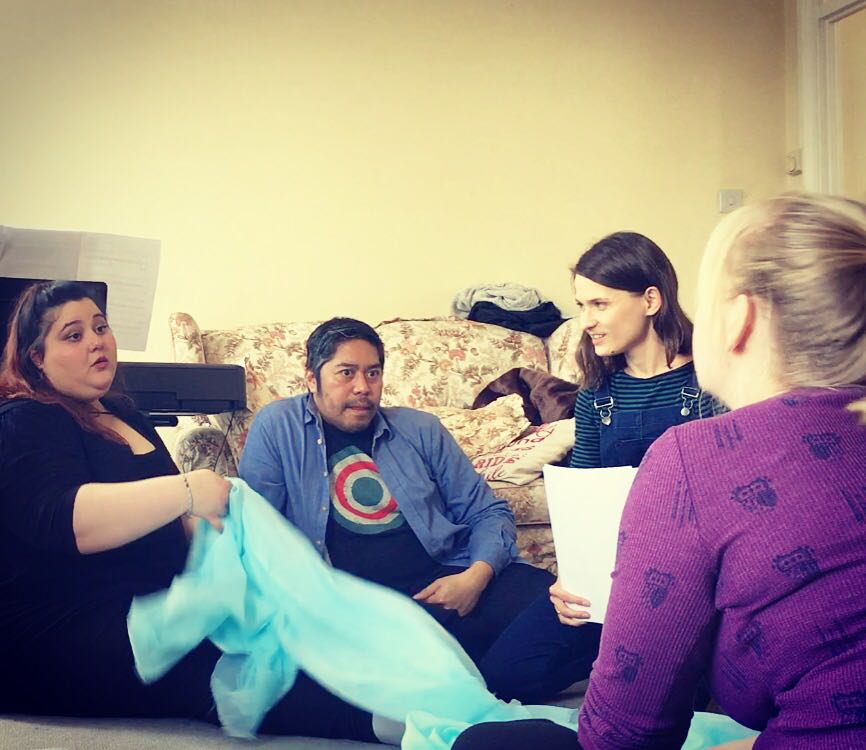 AshleyRoseKap's tweet photo. #TeamMusical hard at work
Monday we open, so expect some behind the scenes action.
#MetamorphosesFestival #JoinUs https://t.co/jDKJNJYLm8