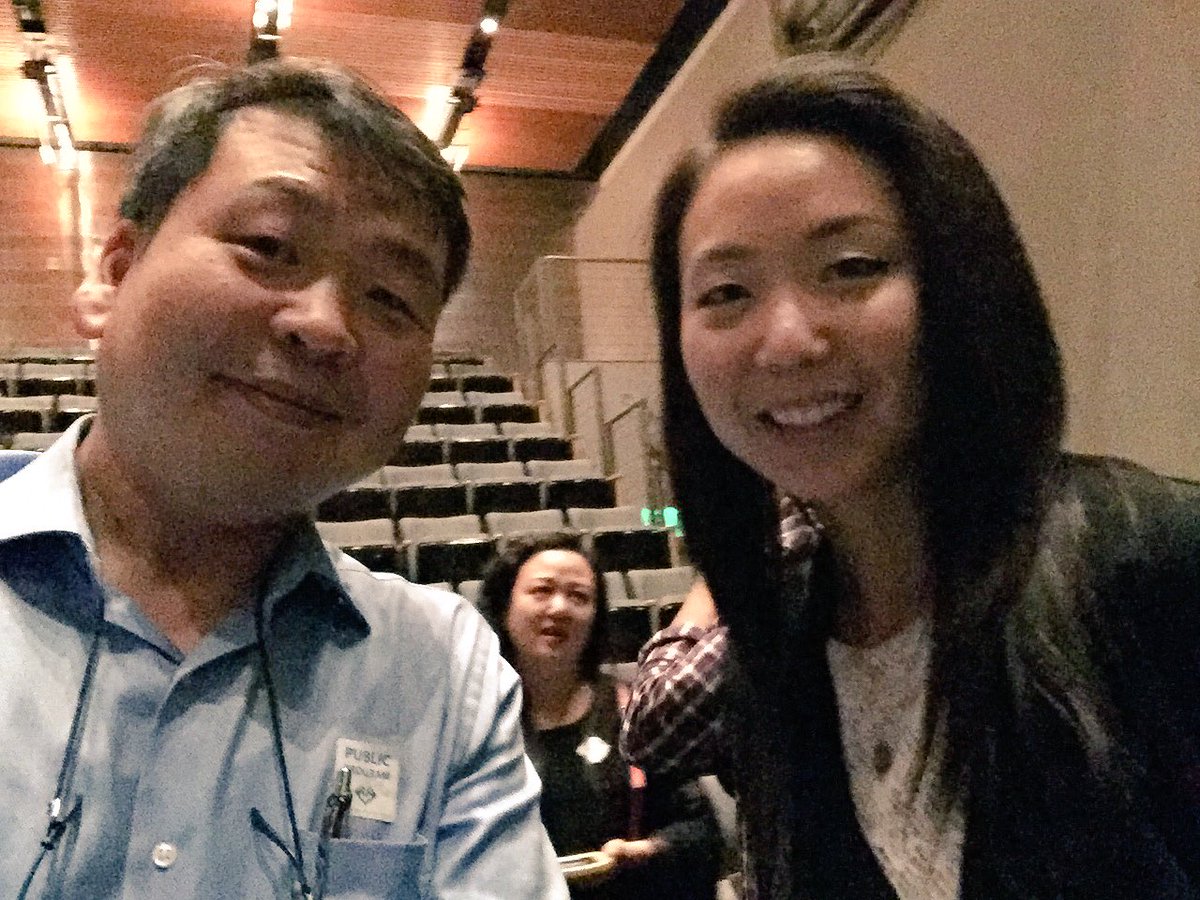 thk311's tweet photo. @vicjkim Victoria Kim is LA Times Korean-speaking staff writer. We met after #ktown92reporters screening https://t.co/WfVRmM10kh