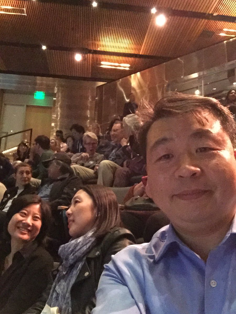 thk311's tweet photo. Screening of #ktown92reporters at #tateuchi democracy forum at #jamuseum Little Tokyo Los Angeles. Julie Ha in the background https://t.co/Hrt3aFPXdp
