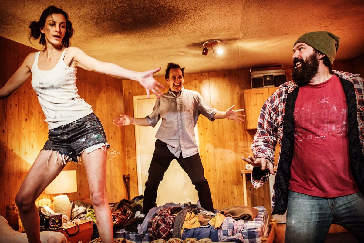chloenelkin's tweet photo. Tune into @whatsoffstage @sohoradio from 9am to hear Keith Stevenson and Melanie Gray chatting all about @friedmeatplay @TrafStudios. https://t.co/04SLoKn1w6