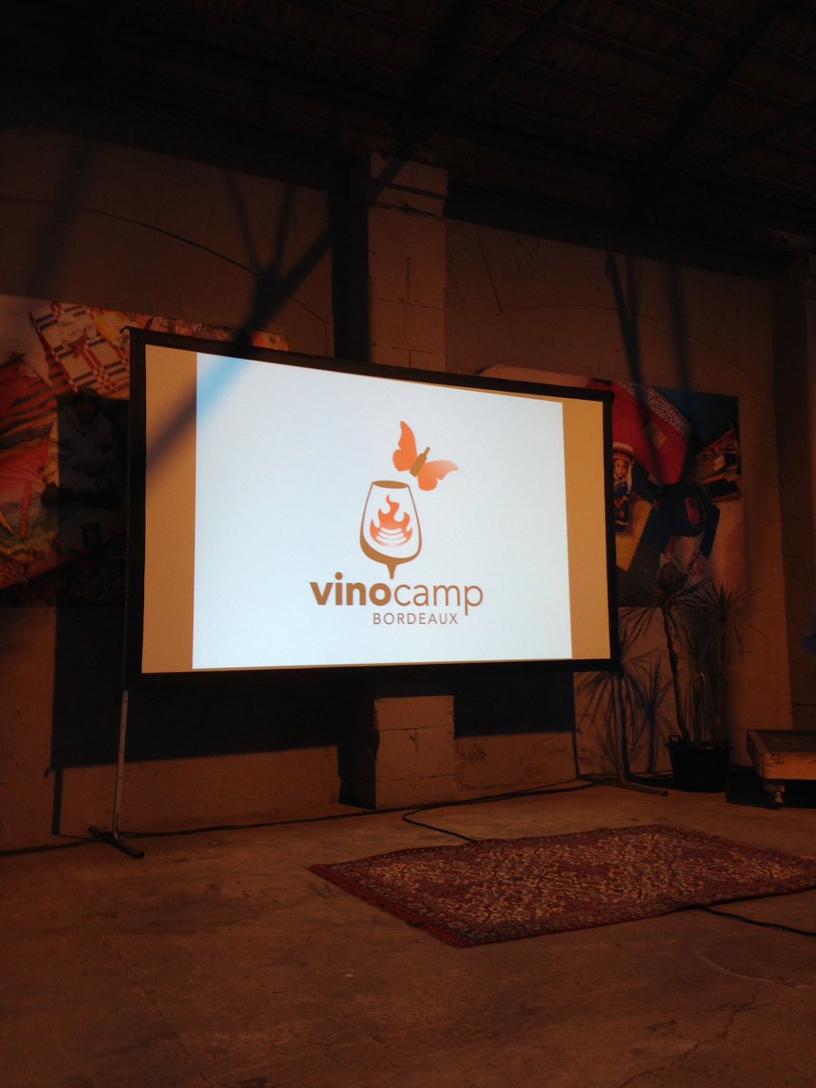 Cest parti pour le #vinocamp Bordeaux! #vin #digital #dvlptdurable #darwin