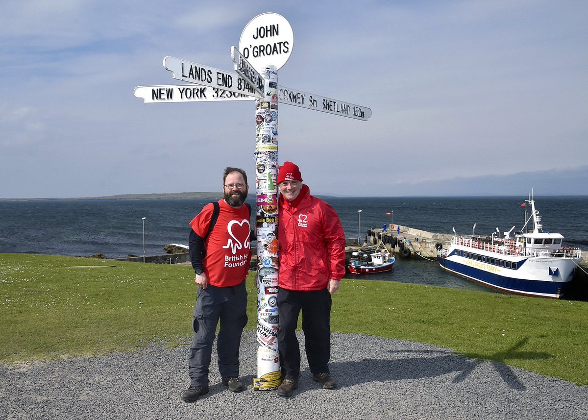 KieranSandwell's tweet photo. With @simonmgillespie CEO of @TheBHF @BHFScotland 1200miles of 5000 @TheRealBerghaus https://t.co/ZPewXo1yPG @countrywalking  #transplant https://t.co/fQnxs5oeSU