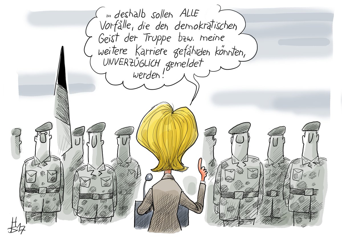 Demokratie Und Karriere Beides Hochzuhaltende Werte Unsere Karikatur Des es Vonderleyen Bundeswehr Cicero Online Scoopnest