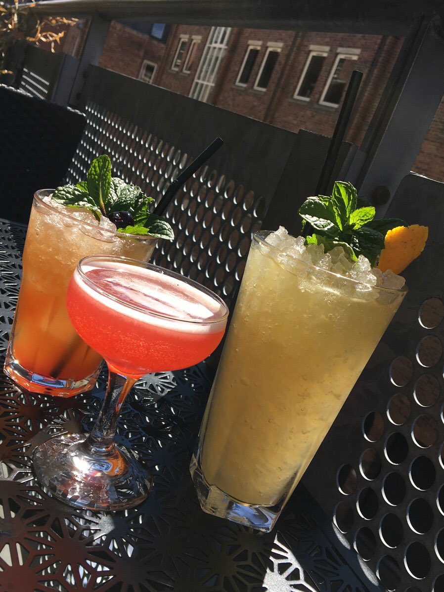 ChairmansUK's tweet photo. We took over @alvinosbarnewc last night for an evening of St Lucian cocktails and vibes, courtesy of our 2016 #ChairmansMaiTai winners! https://t.co/Vp0Fzic4nT