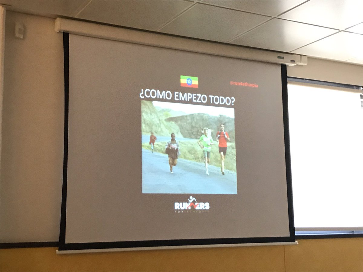 Estrattur's tweet photo. .@jordireigfisio nos cuenta los inicios de su proyecto @run4ethiopia. Un reto que les hizo abrir los ojos 💚🏃🏼 https://t.co/DubpuksJ9d