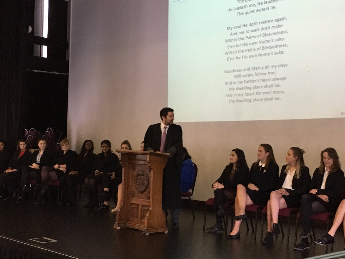 Our wonderful yr13 prefect team hand over to our amazing yr12 prefect team. Kisses and tears all round <a href="/CroySixthForm/">Croydon High Sixth Form</a>