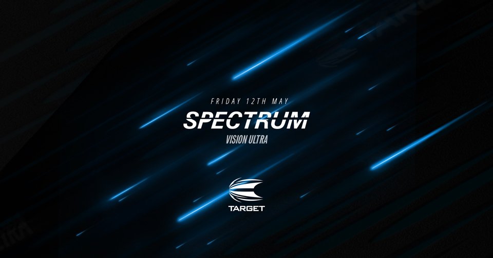 TargetDarts's tweet photo. Keep your eyes peeled... our latest Spectrum Vision Ultra flight design will be revealed at 10am! #TargetLaunch #VisionUltra https://t.co/8G5GXEzz2V