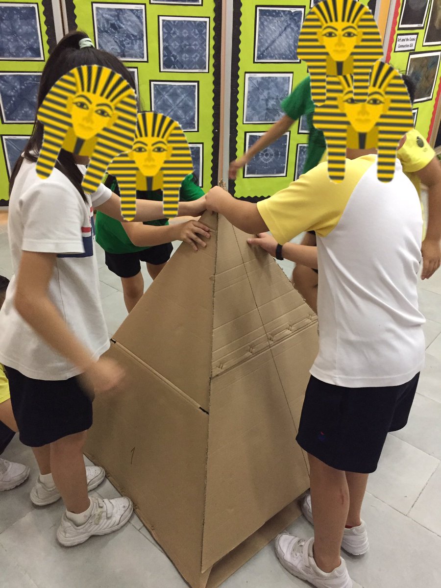 vw_artspace's tweet photo. Wish I had permission to share the pride on their faces!
Fab y4 teamwork. #artsintegration #squarebasedpyramid #ancientegypt #mathsinaction https://t.co/sg6BWZxEdh