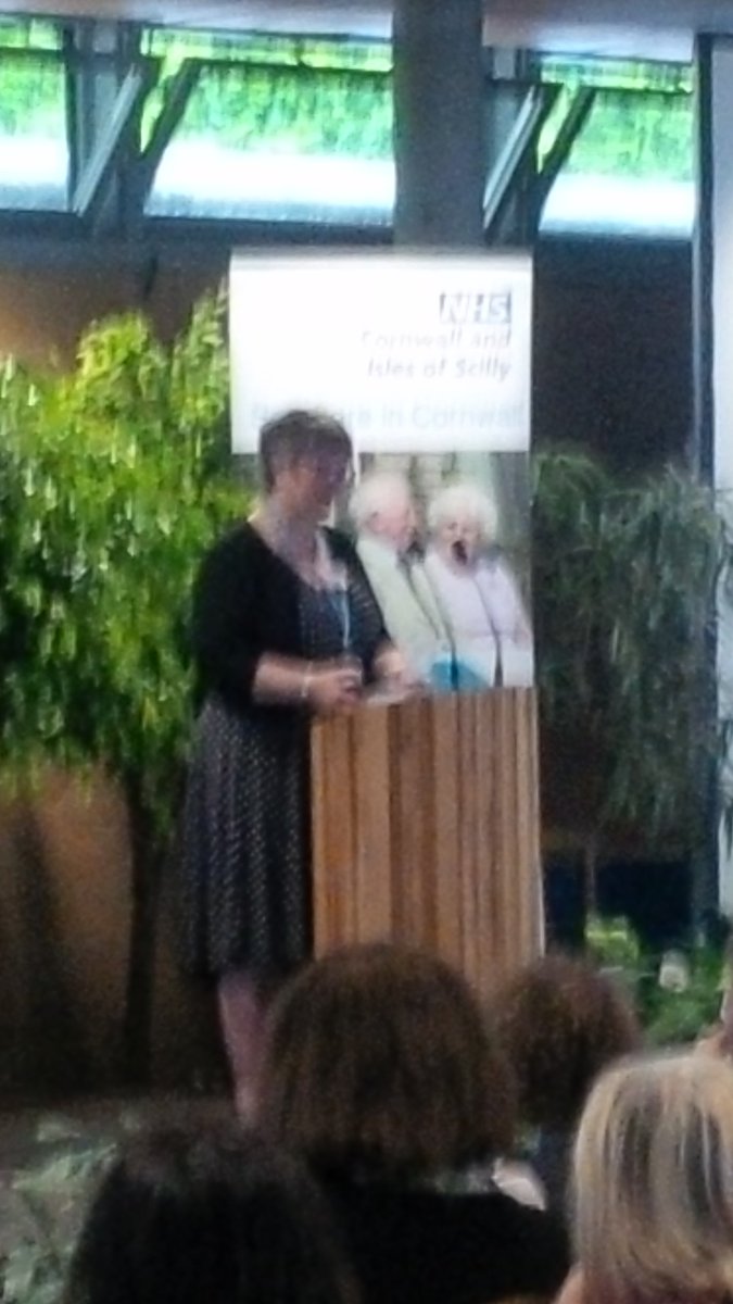 Our Director of Nursing presenting at the conference