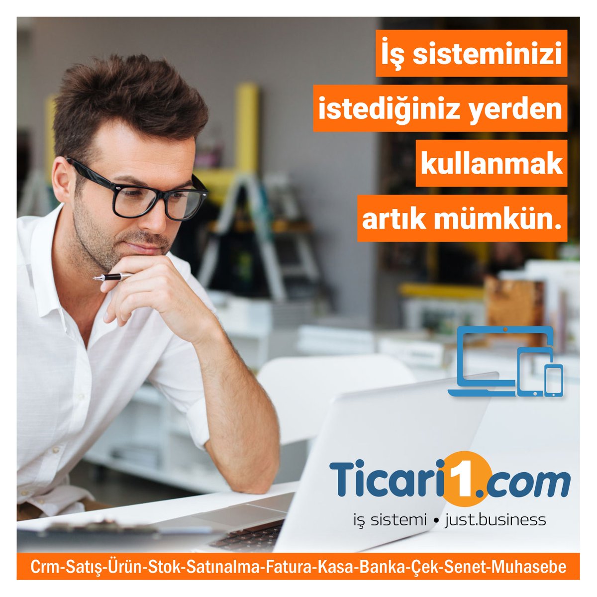 Yeni bulut iş sistemi: Ticari1
ticari1.com
#ticari1 #işsistemi #justbusiness #bulutsistem #bulutbilgisistemi #ticariyazılım