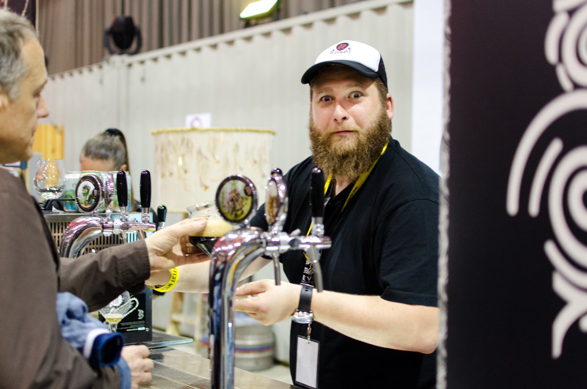 Bevog_Brewery's tweet photo. Last weekend was a blast!! Thanx @pohjalabeer for the incredible TCBW2017 and @CraftBierFest for your great festival.. https://t.co/yT3zGGsaLU