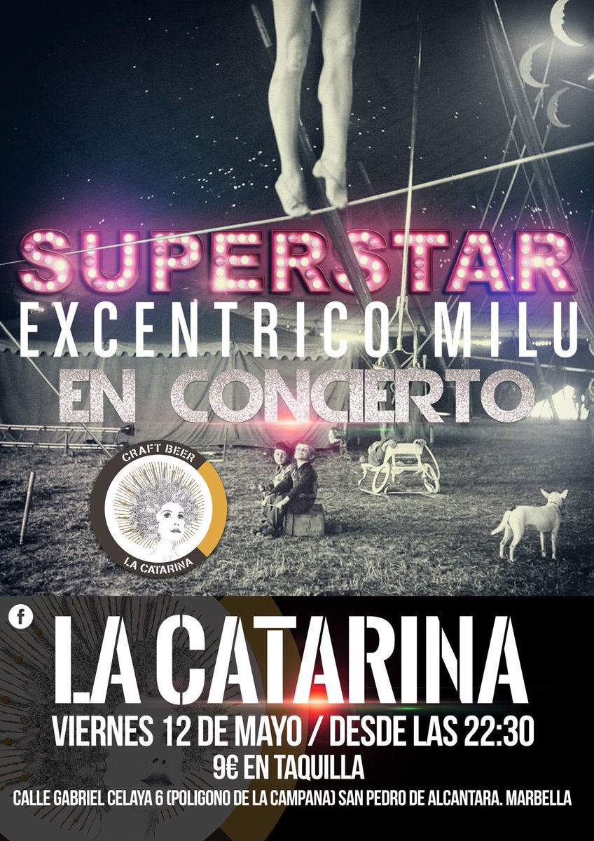#concierto #Marbella #pop #rock #lacatarina