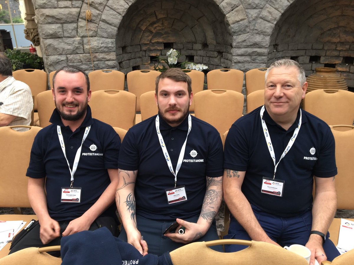 Protectahome Pest Control team looking nice and smart as we attended a training course in Bristol yesterday. #ProfessionalService #Training