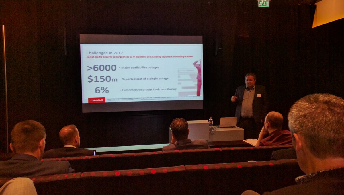 MNEMONIC01's tweet image. Daniel Schrijver talks about next gen systems management #oraclemgmtcloud @oracleace