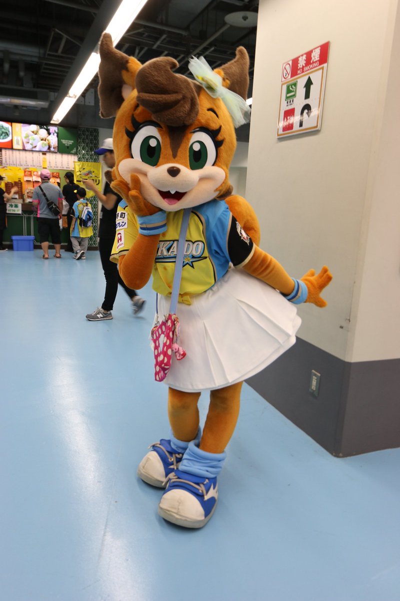 ポリーポラリスの中の人は女性 いつも同じ人が演じてる 日ハム 暮らしのヒント