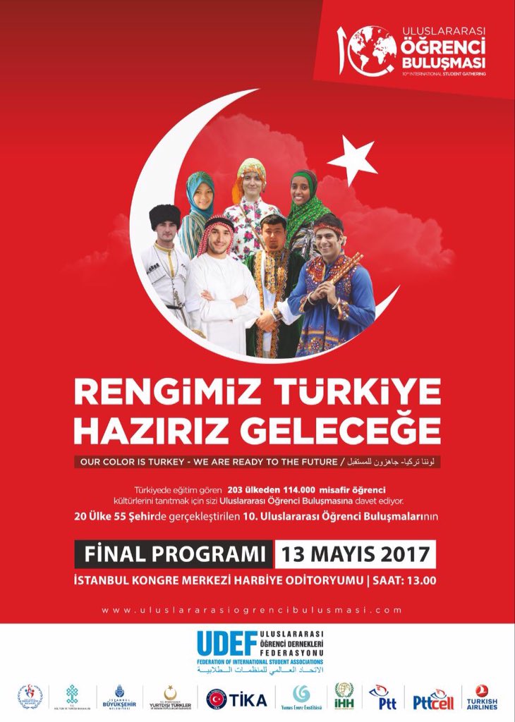 Başbakanımz Sn. Binali Yıldırım'ın katılacağı 10.@Uluslararasi_OB Final Programına davetlisinz <a href="/gencliksporbak/">Gençlik ve Spor Bakanlığı 🇹🇷</a> @Tika_Turkey <a href="/yurtdisiturkler/">YTB</a>
