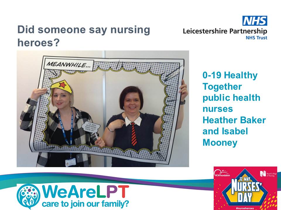 Our health visitors &amp; school nurses are now known as public health nurses as part of our new 0-19 Healthy Together service. #LPTNurseHeroes