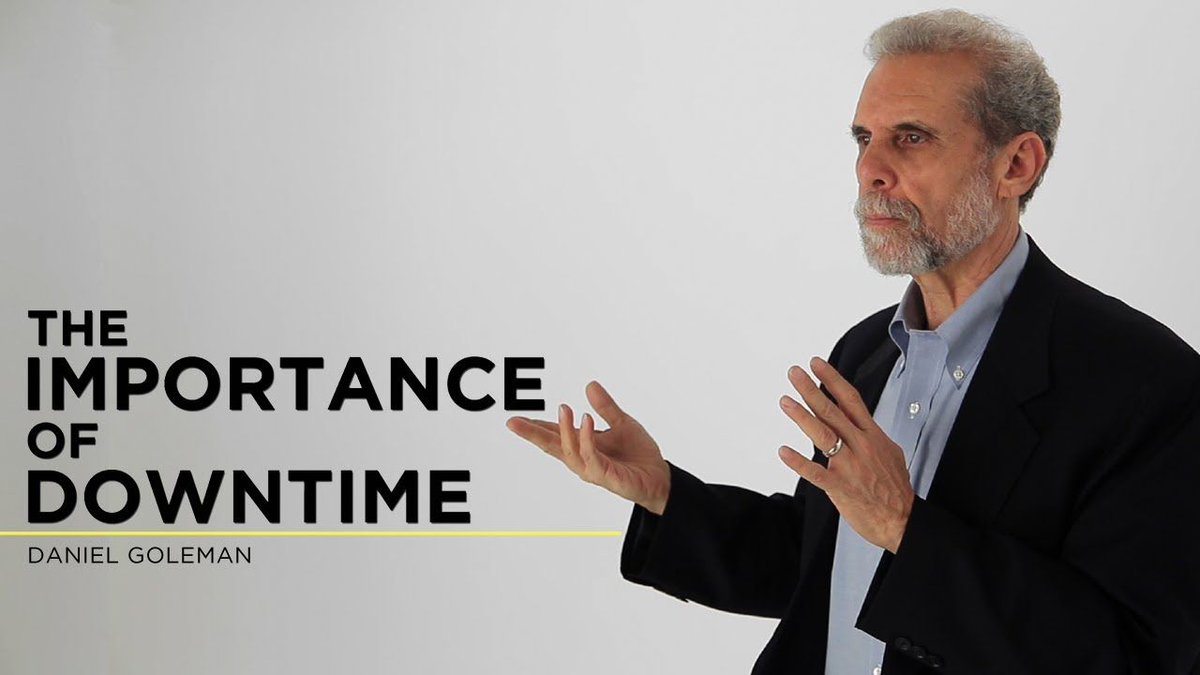 [Makes sense for adults too.] The Importance of Downtime <a href="/DanielGolemanEI/">Daniel Goleman</a> #productivity #focus #rest buff.ly/2pEWHz0