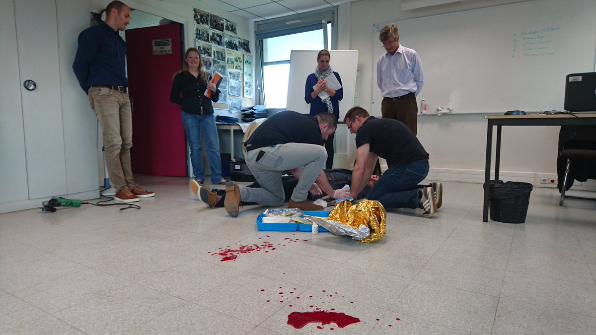 Santé Sécurité: la formation #secourisme pour les salariés #GRDF et #Enedis... apprendre les gestes qui sauvent au travail ou à l'extetieur